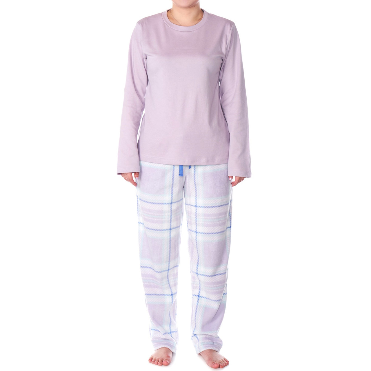 Women's fleece store pajama tops